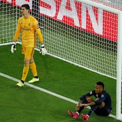 París retrató a Courtois