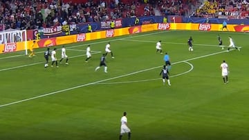 La 'calentura' de la afición del Sevilla con lo que pasó en el 1-2