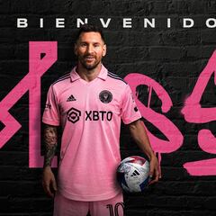 Oficial: Inter Miami anuncia el fichaje de Lionel Messi