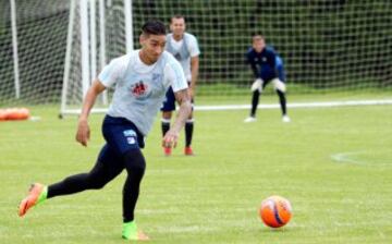 En imágenes la preparación de Millos para recibir al América