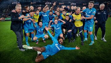 El Zenit gana su cuarta liga rusa consecutiva