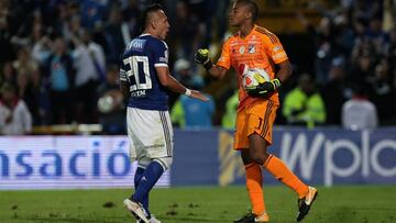 Wuilker Faríñez fue la figura de Millonarios en la derrota contra Once Caldas por Copa Águila.