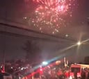 El espectacular banderazo en Calama: ¡locura total por la Roja!