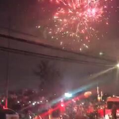 El espectacular banderazo en Calama: ¡locura total por la Roja!