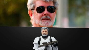 Star Wars tiene ya hasta una figura de George Lucas como stormtrooper