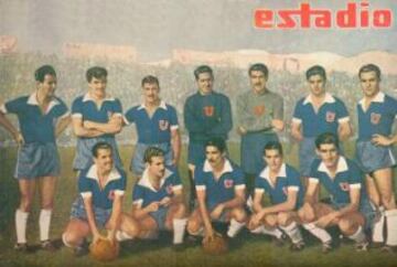 17/09/1949. Jorge Araya anota el gol número 500 de Universidad de Chile por Torneos Nacionales. Fue 4-4 ante Green Cross.