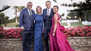 La familia, la receta de la imborrable sonrisa de Michael Robinson