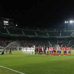 Elche-Atlético de Madrid en imágenes