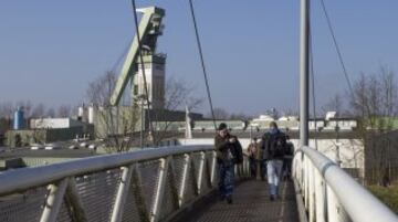 AS compartió una jornada de trabajo a 1200 metros de profundidad con los mineros de Bottrop.