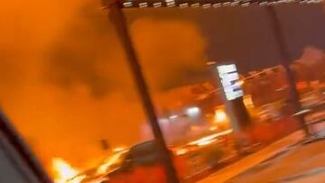 Le tocó el accidente aéreo de Filadelfia mientras ordenaba su cena en el ‘drive tru’