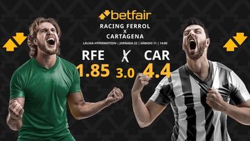 Racing Club de Ferrol vs. FC Cartagena: horario, dónde ver, pronósticos y clasificación