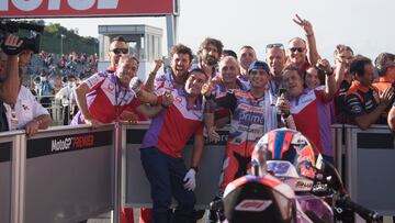 Martín fue tercero el año pasado en Motegi.