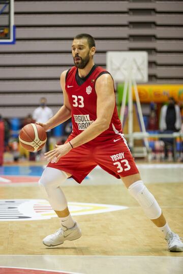 Marc Gasol debuta en la décima jornada de la Liga LEB Oro.