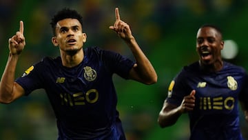 Luis Díaz, futbolista colombiano del Porto, fue titular ante el Sporting de Lisoba por la fecha 5 de la Liga de Portuga. Anotó un golazo para el empate 1-1.