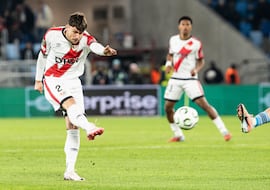 El Rayo se congeló en dos minutos