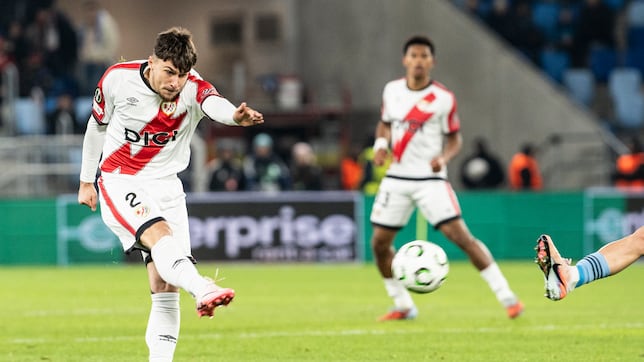 El Rayo se congeló en dos minutos