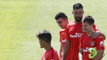 Entrenamiento del Atlético de Madrid