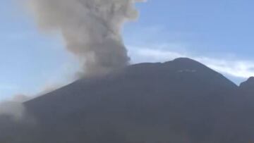 Así amaneció el Volcán Popocatépetl hoy 21 de mayo | VIDEO