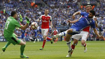 David Ospina se reencuentra con Diego Costa.