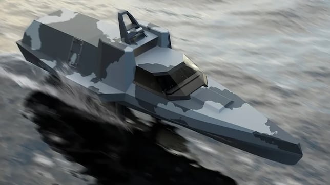 Europa lanza un buque de guerra ante la amenaza real de ataques de unidades no tripuladas