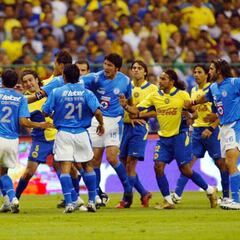 La racha de 16 partidos sin perder del América sobre Cruz Azul