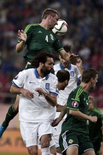 Gareth  McLaughin y Giorgios Samaras 