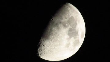 Luna cuarto creciente de diciembre 2023: cuándo, a qué hora y cómo ver desde México