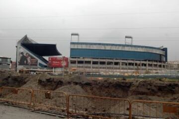 50 años del estadio Vicente Calderón en imágenes