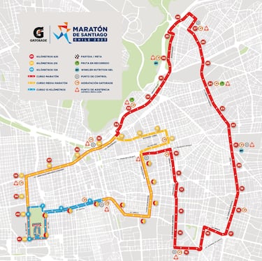 Maratón de Santiago 2023: a qué hora parte, horario y cortes de tránsito de este domingo en la Región Metropolitana