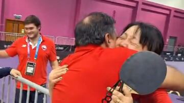 Tania Zeng acaba de clasificar a París 2024 y se encuentra con su esposo: el video emociona a Chile