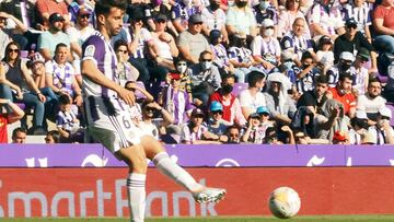 VALLADOLID. 16/04/22. PHOTOGENIC. PARTIDO DE LA LIGA SMARTBANK ENTRE EL REAL VALLADOLID Y EL ALMERIA. JOSEMA