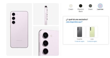Todos los colores del nuevo smartphone: Samsung Galaxy S23