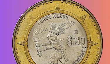 Ganarás más de 50 mil pesos si tienes esta rara moneda mexicana de 20 pesos