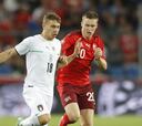 Suiza 0 - Italia 0: resumen y resultado del partido