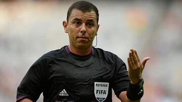 Joel Aguilar, elegido el año pasado como el mejor árbitro CONCACAF 2015.