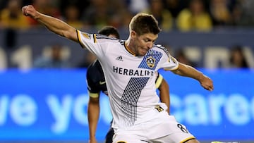 Steven Gerrard, del LA Galaxy, segundo en la lista. 