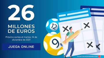 Euromillones: comprobar los resultados del sorteo de hoy, martes 14 de diciembre