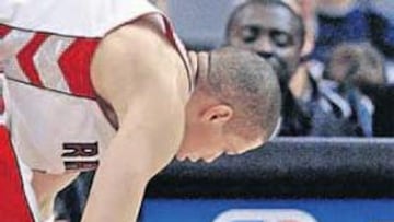 <b>ALARMANTE. </b>Calderón perdió la sensibilidad en las piernas al caer.