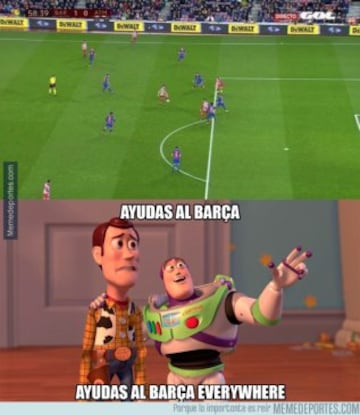 Los memes más divertidos del Barcelona-Atlético de Copa