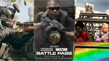 Pase de batalla de Call of Duty Warzone Temporada 5: operadores, skins, armas y m¨¢s