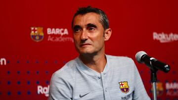 En conferencia de prensa, Valverde dijo que la exigencia en Barcelona siempre es alta. ¿Qué tan lejos llegará este equipo en la temporada?