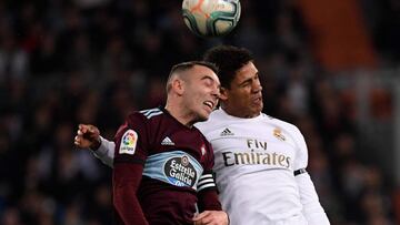 Aspas y Varane.