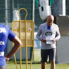 El primer sudoku de Luis César
en el Deportivo será en defensa