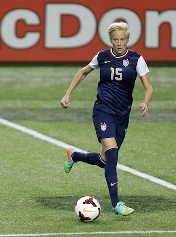 Megan debuted with the US women's national team in 2006