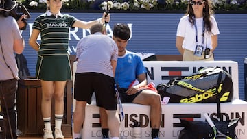 14/04/26 TENIS TORNEO CONDE DE GODO OPEN BANC SABADELL
PRIMERA RONDA
Carlos Alcaraz