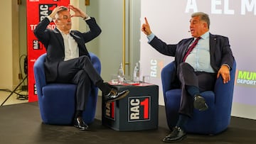 09/0326
DEBATE ELECTORAL
BARCELONA
ELECCIONES PRESIDENCIA 2026
JOAN LAPORTA Y VICTOR FONT