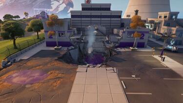 Fortnite: un nuevo cubo morado destroza Acumulaciones Airadas