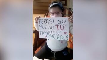 El mensaje que lanza al mundo esta niña te hará llevar la cuarentena de otra manera