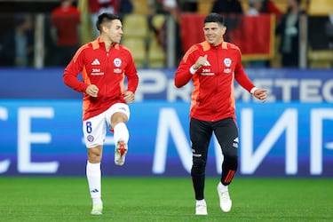 “Me pone muy contento que él esté en la Roja... Si sigue así, pronto partirá a Europa” 