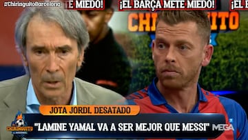 El brutal enganchón de Lobo Carrasco y Jota Jordi por la barbaridad que dijo: 5′ de puñal tras puñal